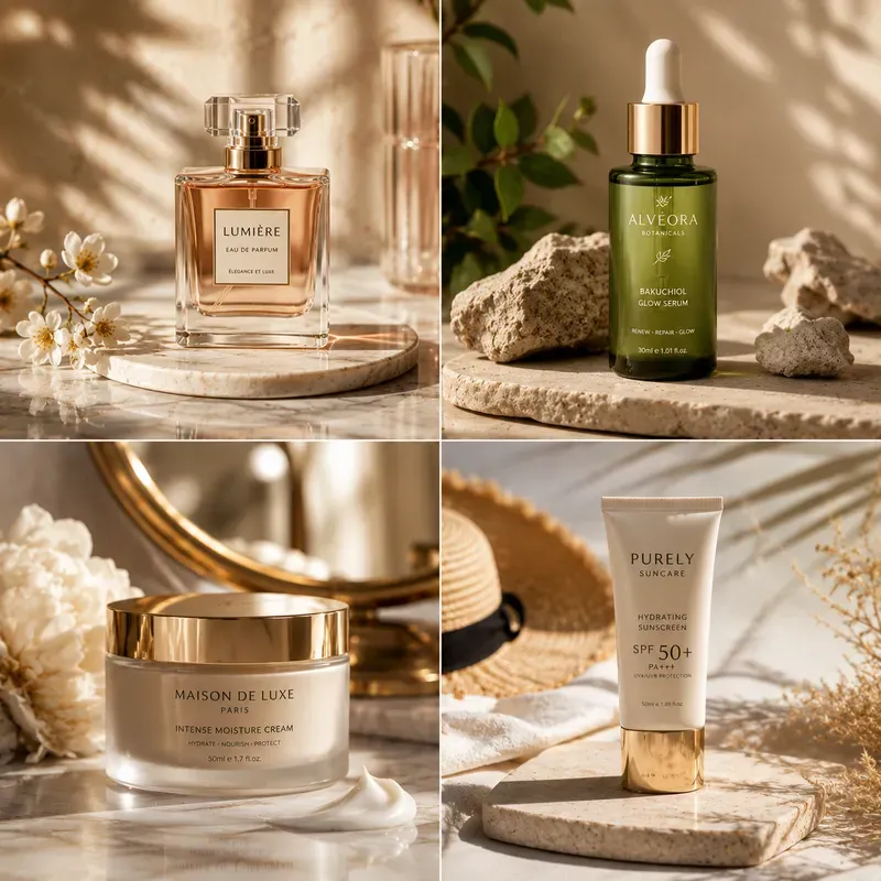 Luxury Skincare Product Photography