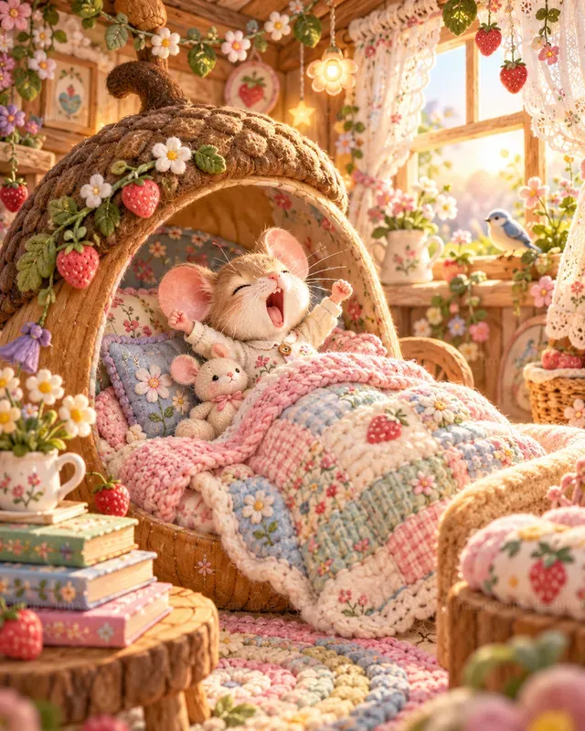 Pastel Morning Wakeup Animals