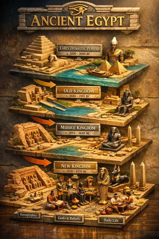 Isometric History Infographic Timelines