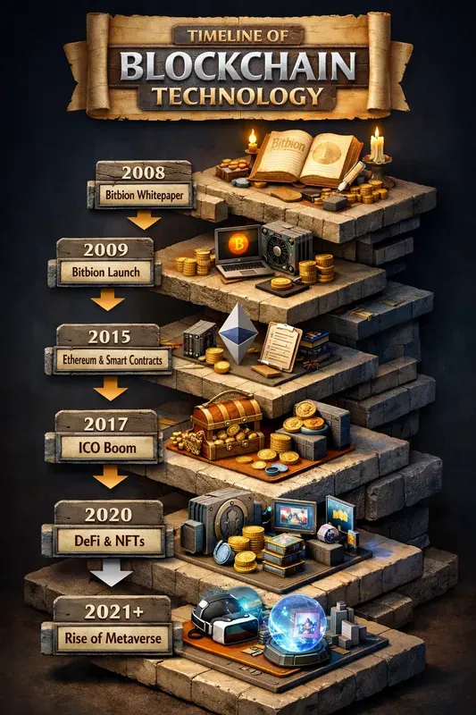 Isometric History Infographic Timelines