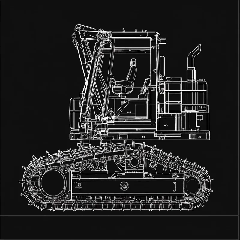 Blueprint Engineering Illustrations