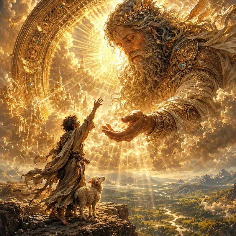 Golden Deity Blessings