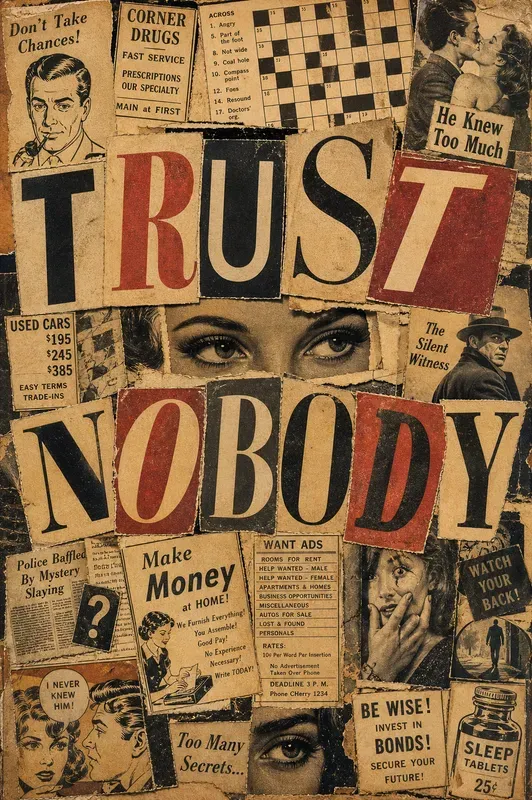 Vintage Magazine Ransom Posters