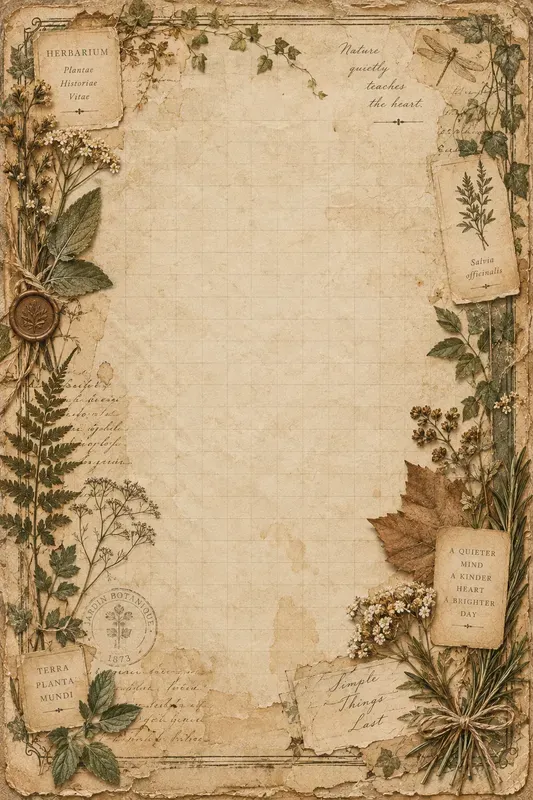 Botanical Junk Journal Studios