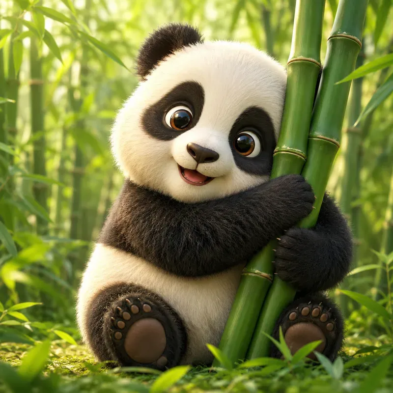 Cute 3D Animal Characters