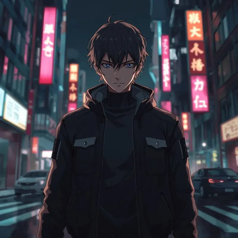 Cinematic Anime Antihero Generator