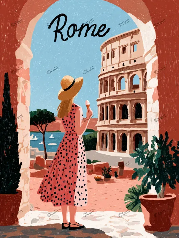 Aesthetic Travel Posters