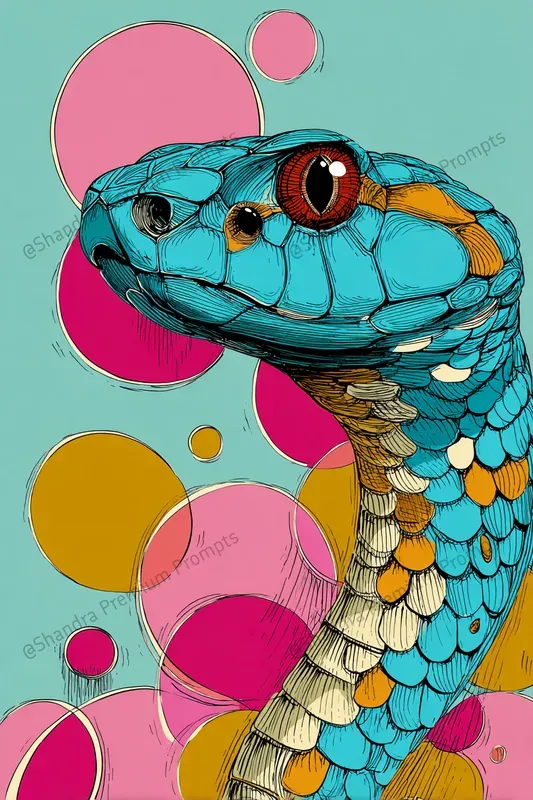 Colorful Doodle Illustrations For Tshirts