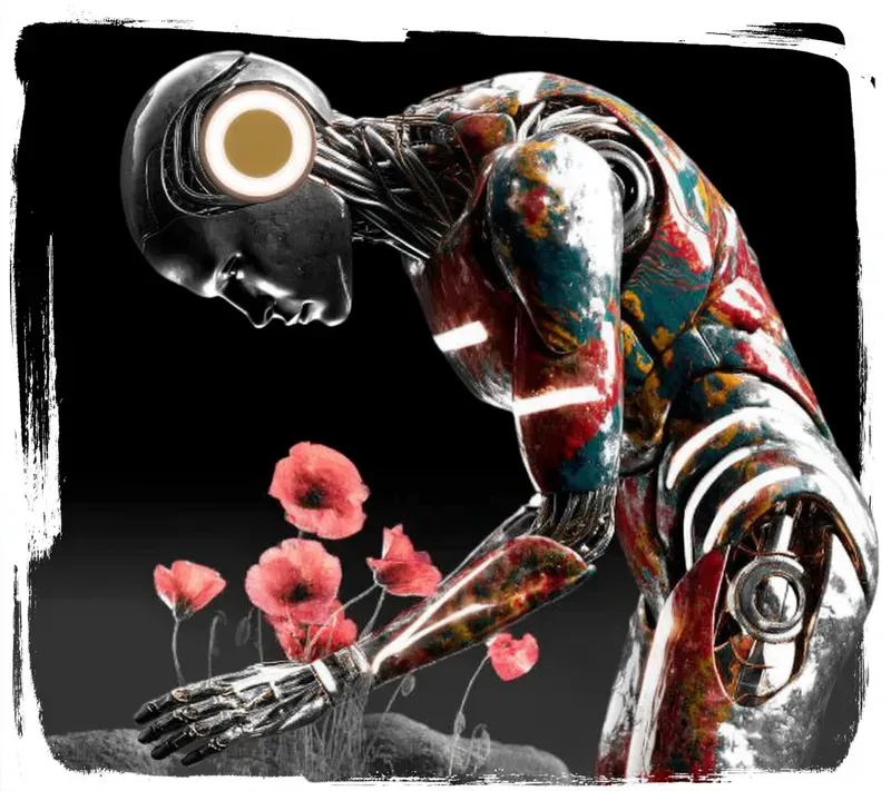 Ethereal Pink Stone Melancholy Art