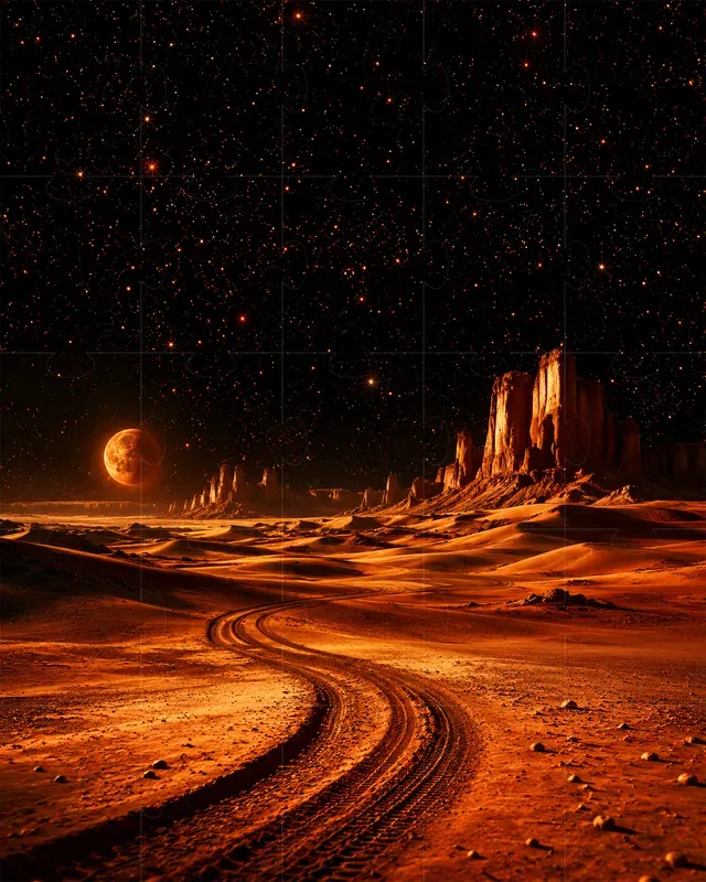 Cosmic Spacedesert Roadtrips