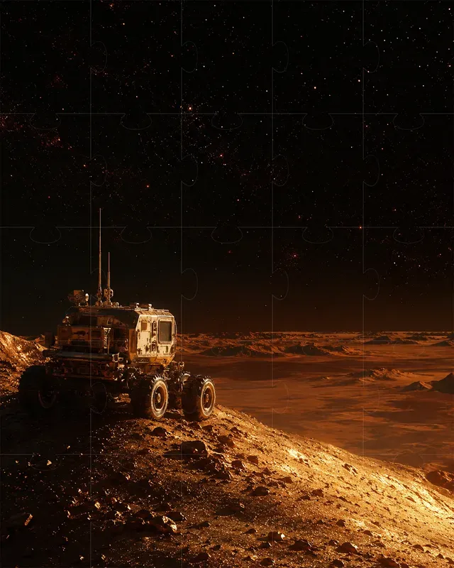 Cosmic Spacedesert Roadtrips