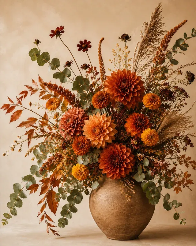 Autumn Botanical Arrangements