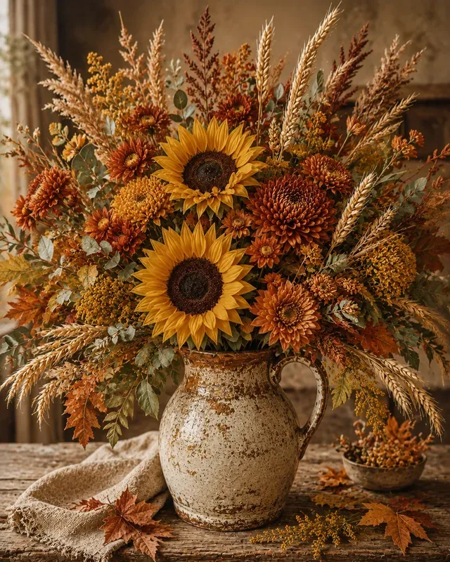 Autumn Botanical Arrangements