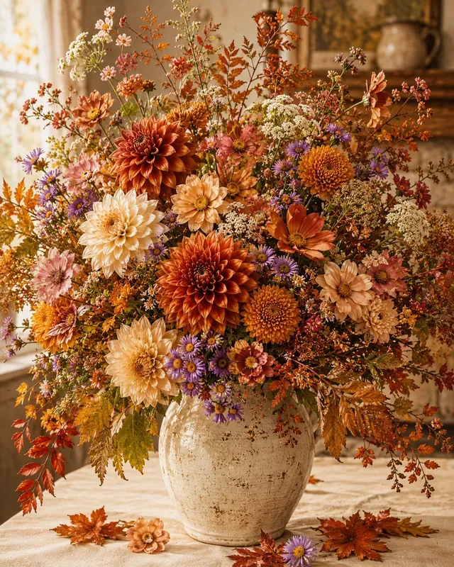 Autumn Botanical Arrangements