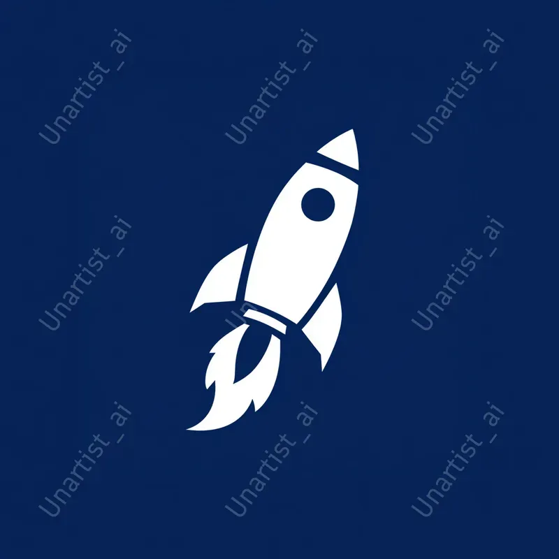Minimalist UI Icon Silhouette Apps