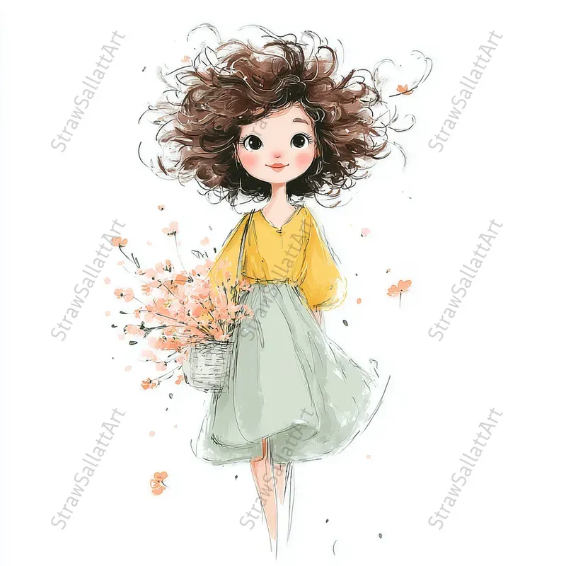 Spring Logo Designs For Sweet Characters