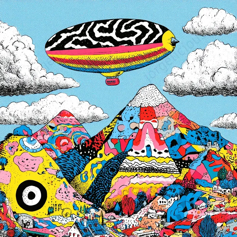 Pop Comic Poster Illustrations