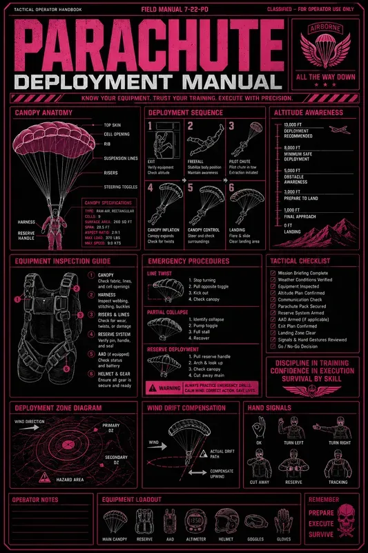Tactical Operator Handbook Posters