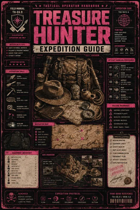 Tactical Operator Handbook Posters