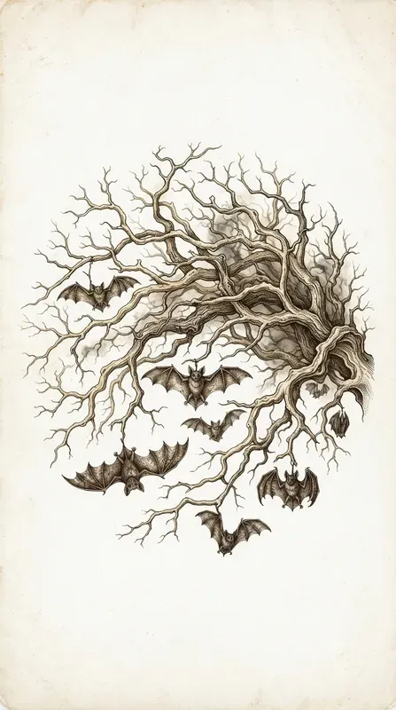 Victorian Gothic Halloween Cliparts