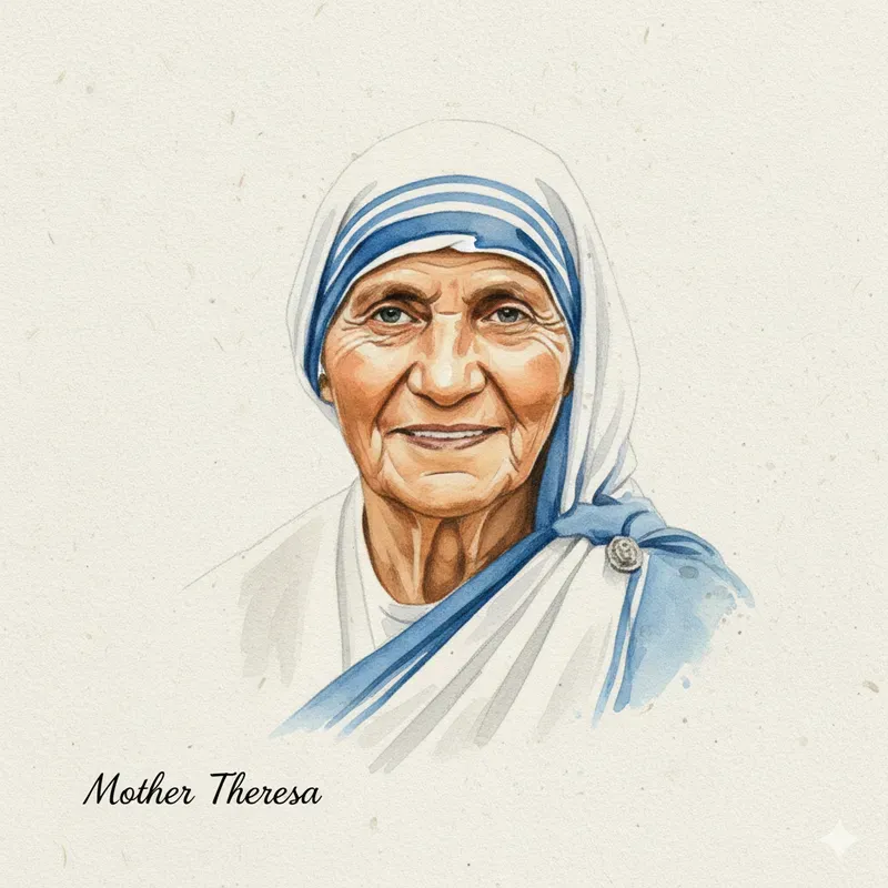 Watercolor Portraits Of Famous People