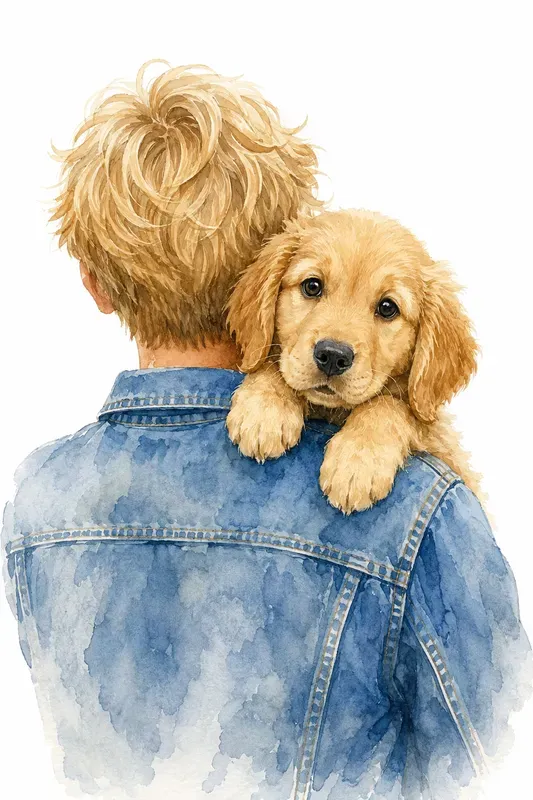 Cozy Watercolor Pet Portraits