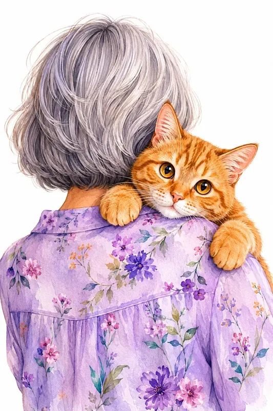 Cozy Watercolor Pet Portraits
