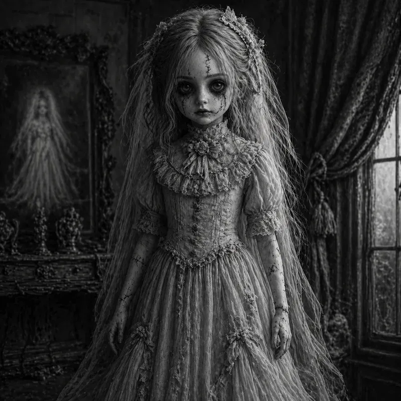Dark Stitched Doll Characters