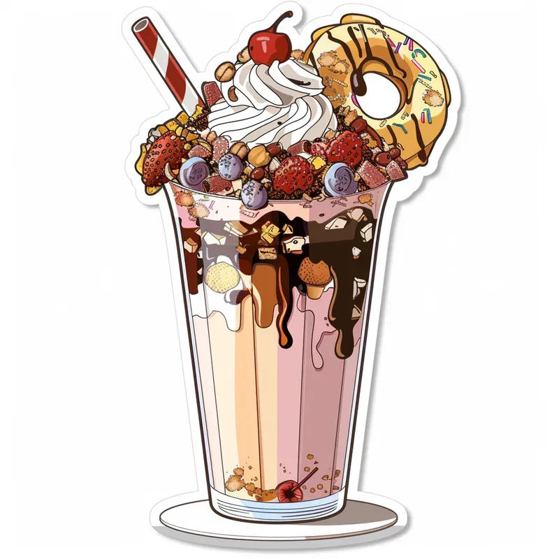 Aesthetic Pastel Dessert Stickers