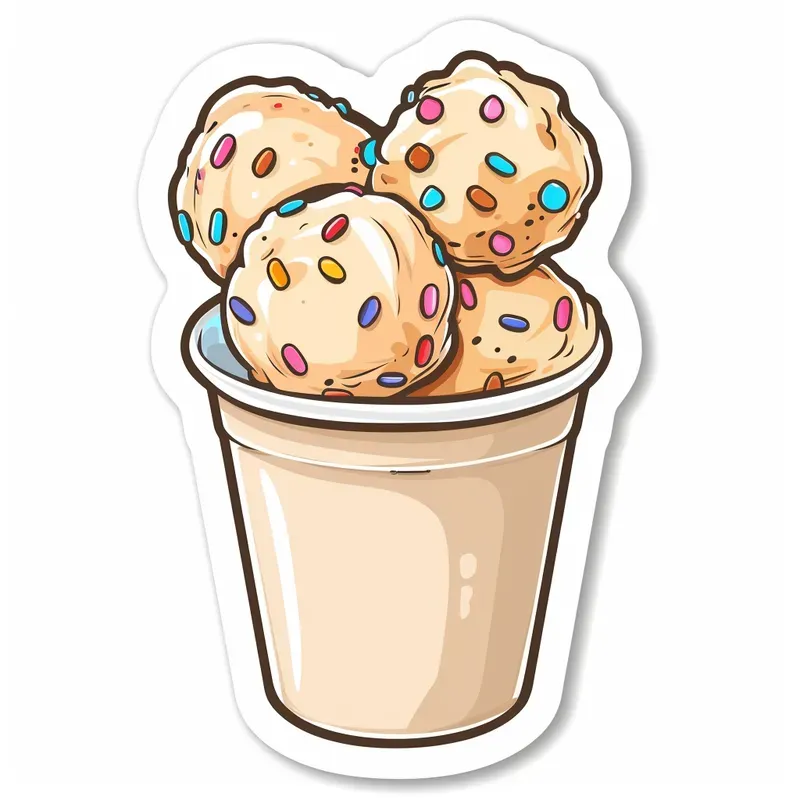Aesthetic Pastel Dessert Stickers