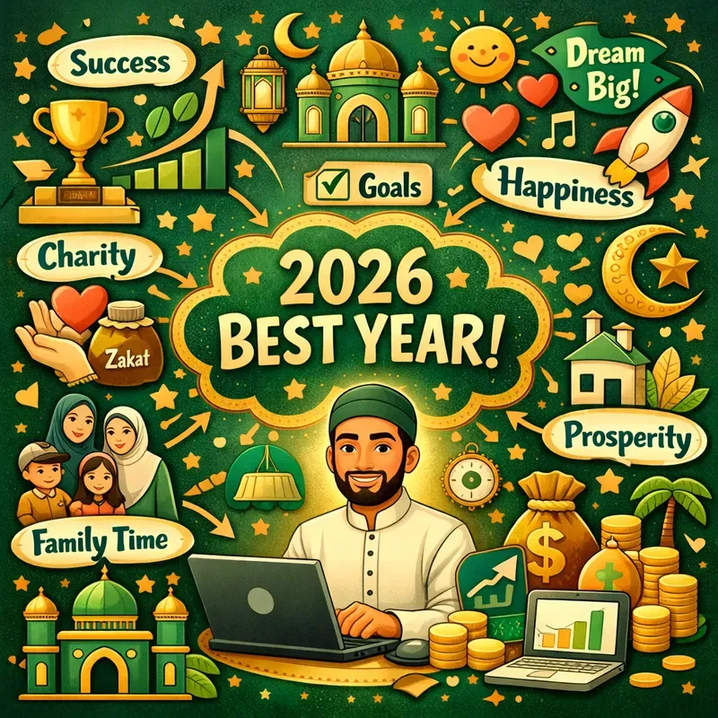 Colorful Life Goals Mind Map Art