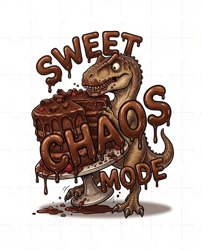 Funny Dino Food Tshirts