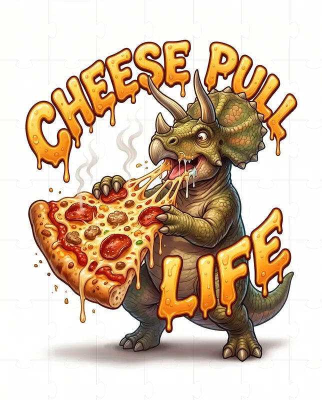 Funny Dino Food Tshirts