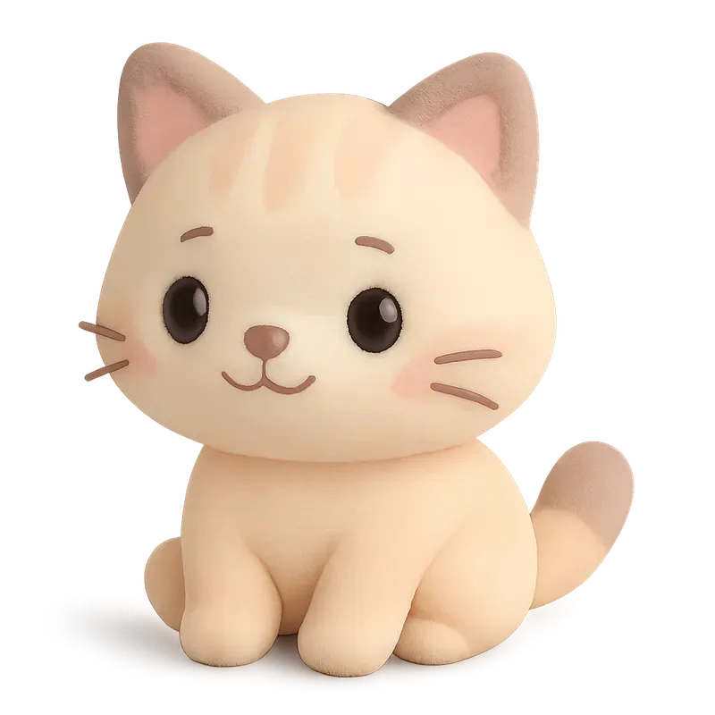 Adorable 3D Cartoon Animals