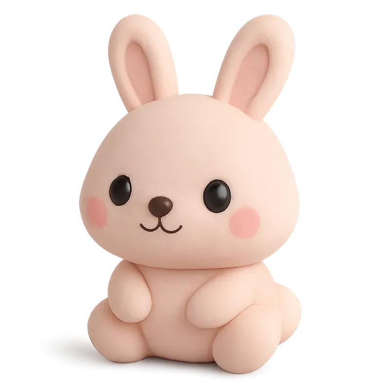 Adorable 3D Cartoon Animals