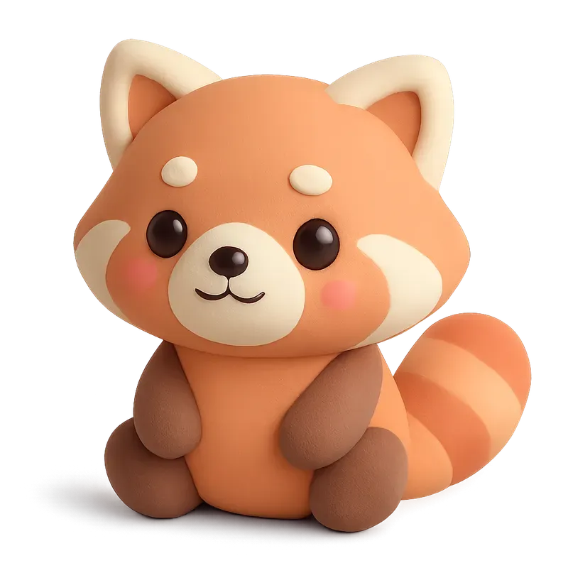 Adorable 3D Cartoon Animals