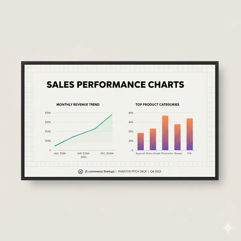 Professional Startup Pitch Frames
