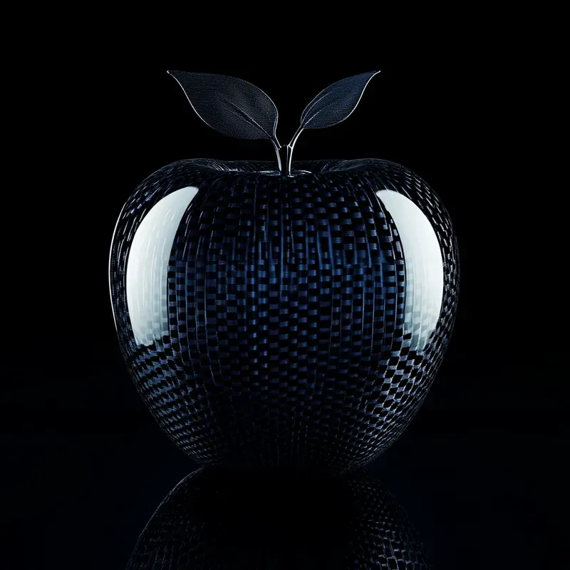 Carbon Fiber Colored Objects