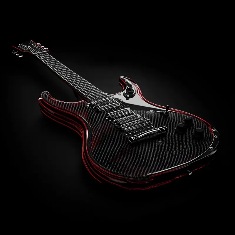 Carbon Fiber Colored Objects