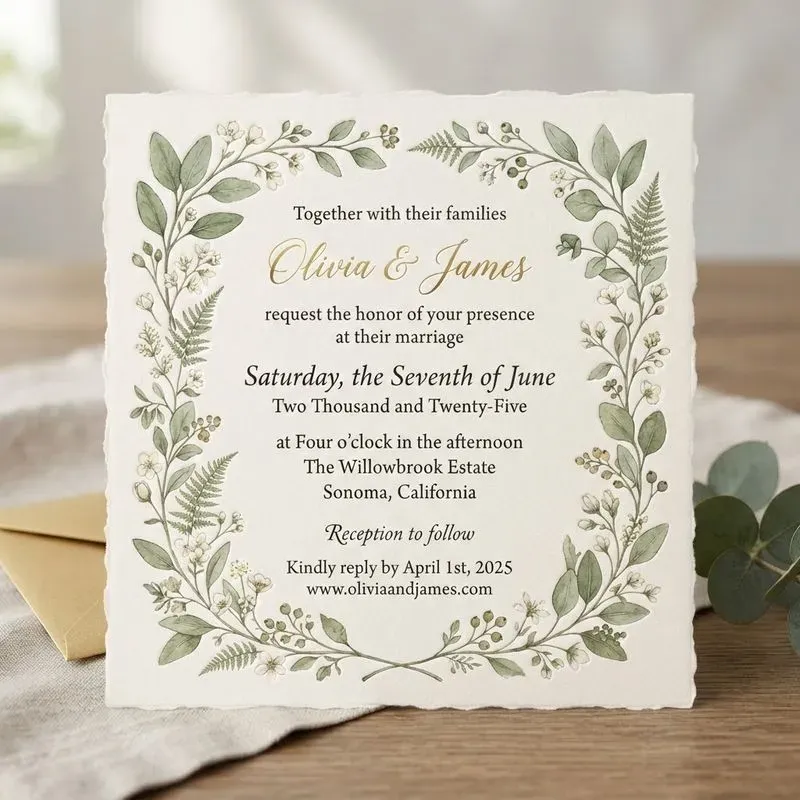 Professional Digital Invitation Card Gens