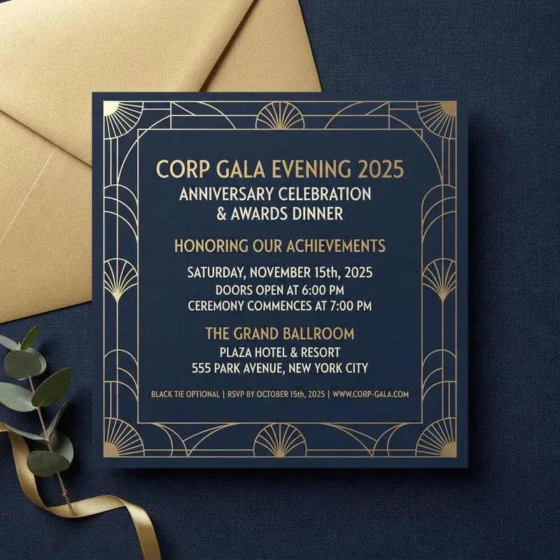 Professional Digital Invitation Card Gens