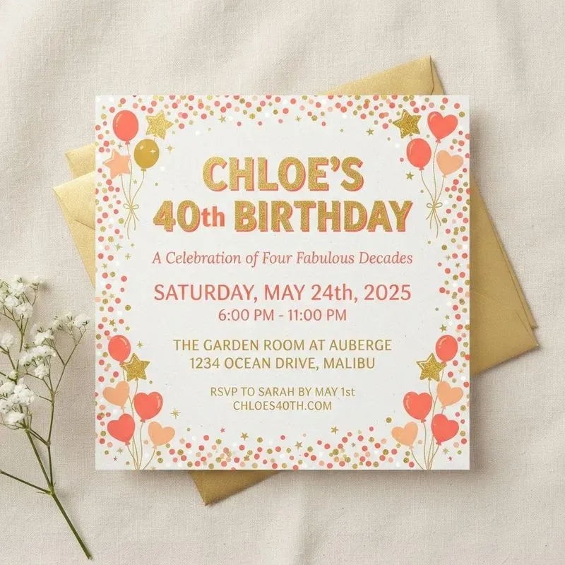 Professional Digital Invitation Card Gens
