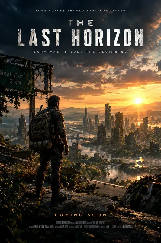 Cinematic Scifi Drama Movie Posters
