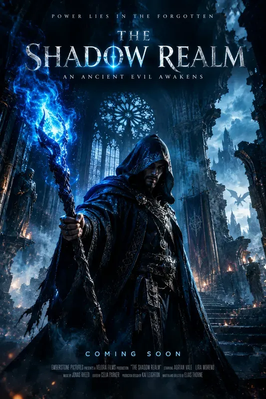Cinematic Scifi Drama Movie Posters