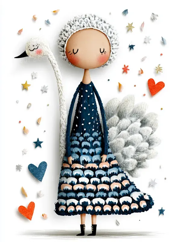 Soft Melancholic Fairytale Creatures