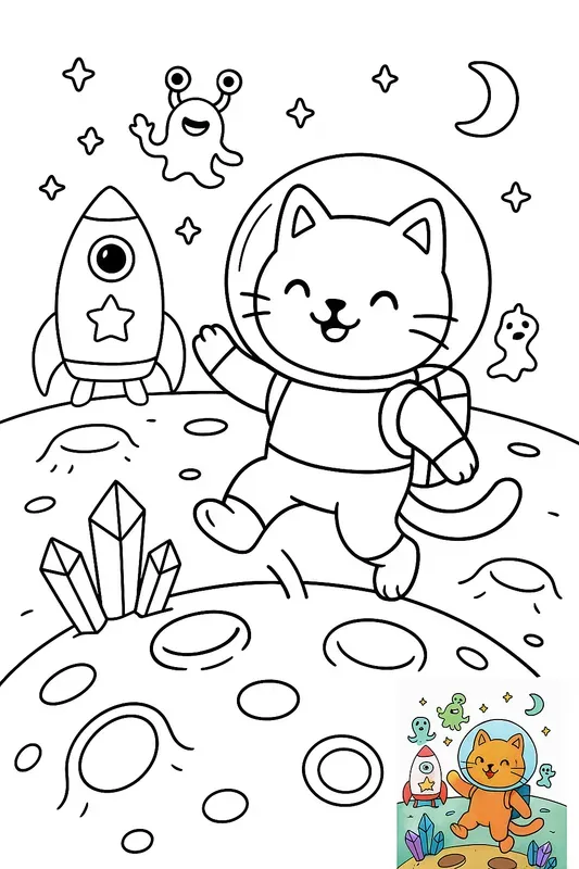 Coloring Books With Gpt4o
