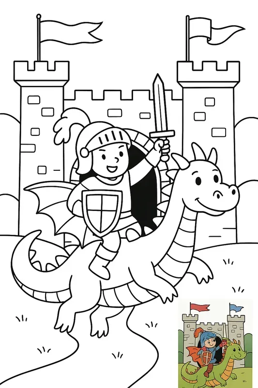 Coloring Books With Gpt4o