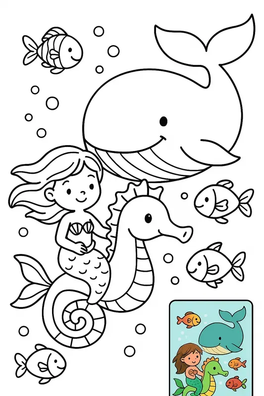 Coloring Books With Gpt4o