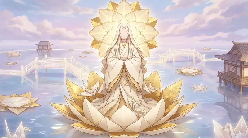 Folded Saint Anime Origami Worlds