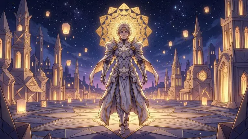 Folded Saint Anime Origami Worlds